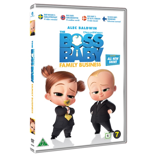 BOSS BABY: FAMILY BUSINESS (DVD)