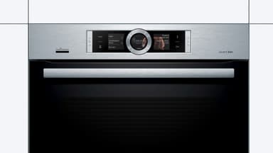 Bosch Serie 8 integrert stekeovn HBG876ES7S (rustfritt stål)