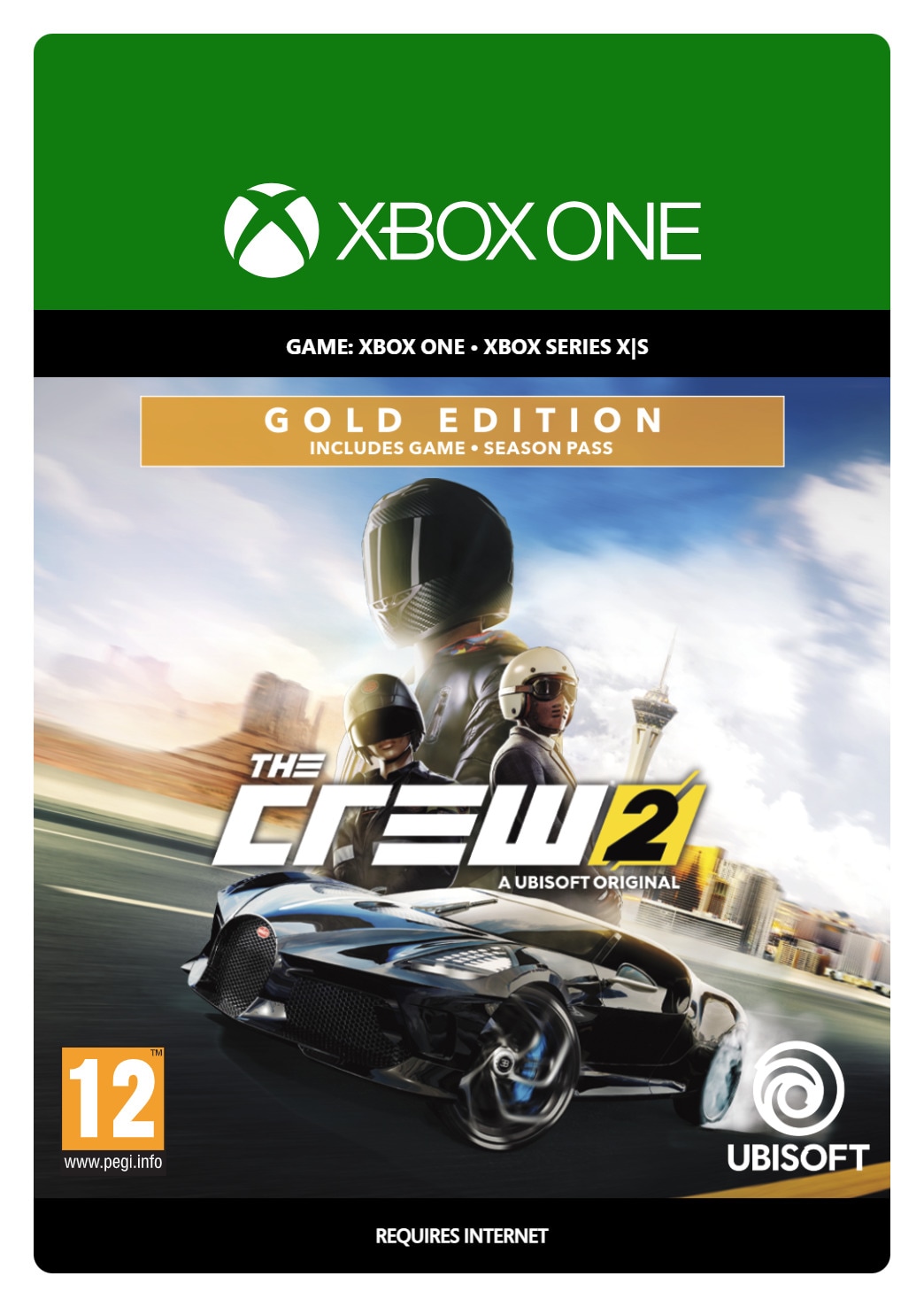 The Crew 2: Gold Edition 2.0 - XBOX One,Xbox Series X,Xbox Series S - Elkjøp