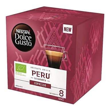 Nescafé Dolce Gusto Peru Espresso Organic DG12355945 Nescafé Dolce Gusto Peru Espresso Organic DG12355945