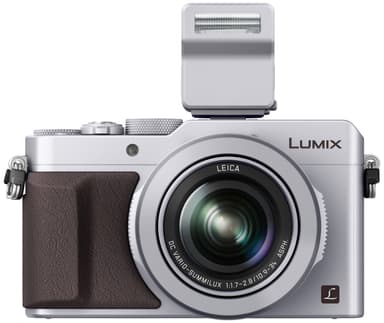 Panasonic Lumix DMC-LX100 kompaktkamera (sølv)