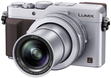 Panasonic Lumix DMC-LX100 kompaktkamera (sølv)