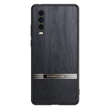 Støtsikkert mobildeksel med tremotiv til Huawei P30