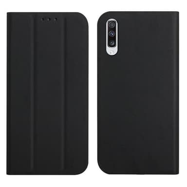 Ultratynt mobildeksel med holder til Samsung Galaxy A50 - Svart