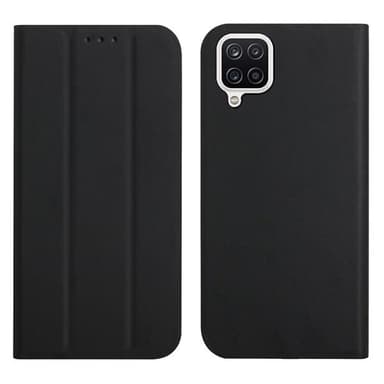 Ultratynt mobildeksel med holder til Samsung Galaxy A22 4G - Svart