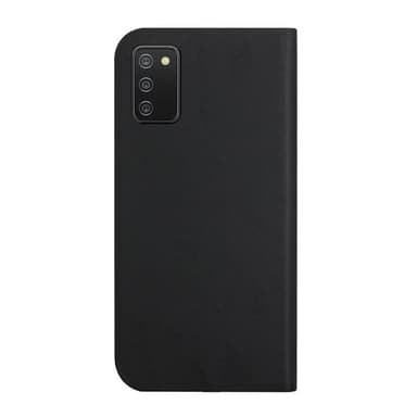 Ultratynt mobildeksel med holder til Samsung Galaxy A02s (US-version) - Svart