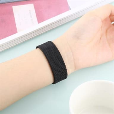 Silikonarmband til Apple Watch Series 6 & SE & 5 & 4 44mm / 3 & 2 & 1 42mm - Svart, Small