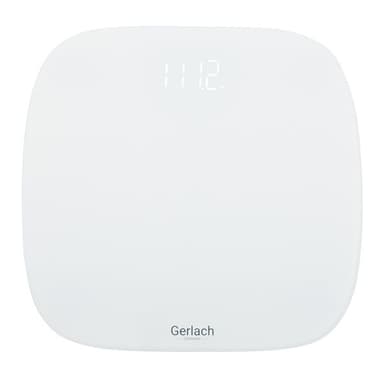 Gerlach Baderomsvekt Hvit GL 8166
