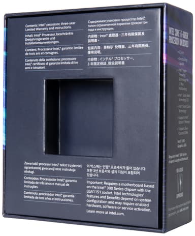 Intel Core i7-8086K Limited Edition prosessor (boks)
