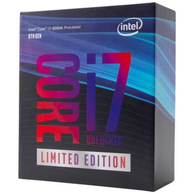 Intel Core i7-8086K Limited Edition prosessor (boks)