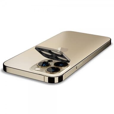 Spigen iPhone 13 Pro/iPhone 13 Pro Max Linsebeskyttelse Glas.tR Optik 2-pack Gull