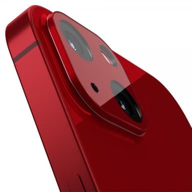 Spigen iPhone 13/iPhone 13 Mini Linsebeskyttelse Glas.tR Optik 2-pack Product Red