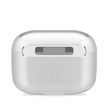 holdit AirPods Pro/AirPods Pro 2 Deksel Seethru Hvit