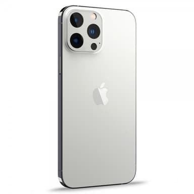 Spigen iPhone 13 Pro/iPhone 13 Pro Max Linsebeskyttelse Glas.tR Optik 2-pack Sølv