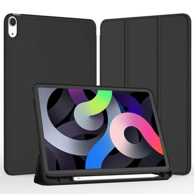 iPad-deksel med pennelomme iPad Air 4 (10,9 tommer) Svart