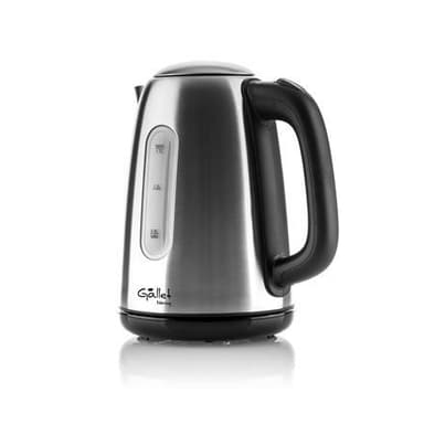 Gallet vannkoker GALBOU701 elektrisk, 2200 W, 1,7 L, rustfritt stål, 360° rotasjonsbase, rustfritt stål