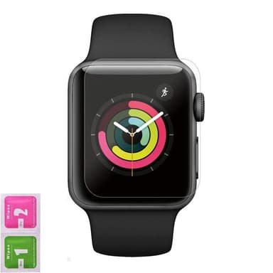 Skjermbeskytter til Apple Watch 1/2/3 42 mm Gjennomsiktig