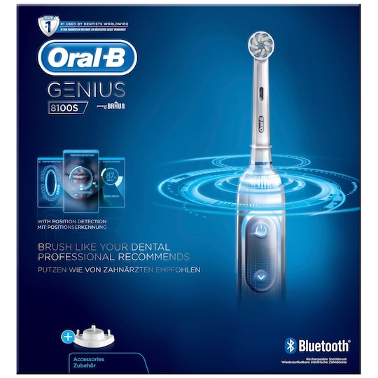 Elektriske tannbørster Genius 8 8100S HVIT