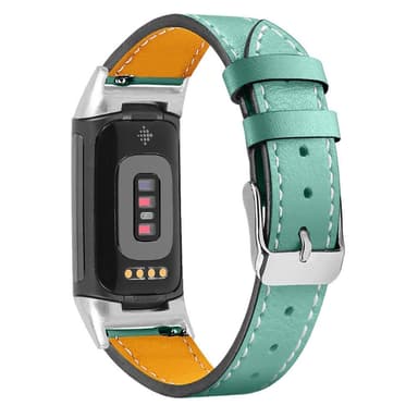 Fitbit Charge 5 armbånd Skinn Turkis