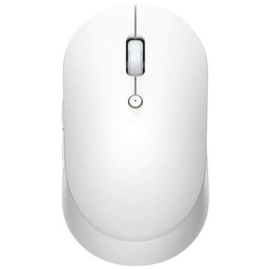 Xiaomi Mi Dual Mode trådløs mus Silent Edition HLK4040GL Hvit, Bluetooth 4,2 og 2,4 GHz