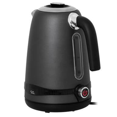 Gerlach vannkoker GL 1281 elektrisk, 2200 W, 1,7 L, 360° rotasjonsbase, svart