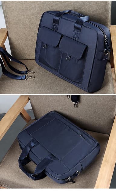 Laptopveske vanntett 14,1-15,4   Marineblå