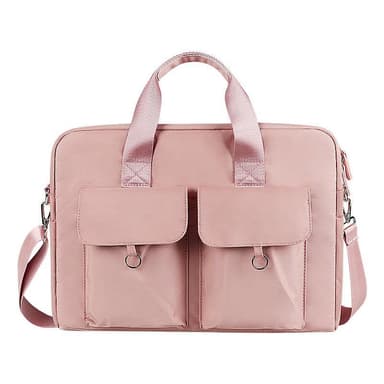 Laptopveske 14,1-15,4   vanntett Rosa