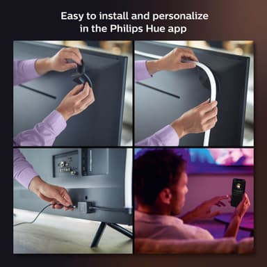 Philips Hue Play Gradient lysstripe TV 55"