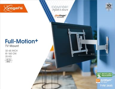 Vogels COMFORT Full Motion+ TV veggfeste TVM3445 (hvit)