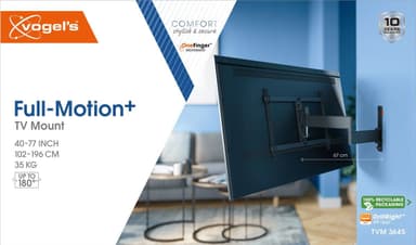 Vogels COMFORT Full Motion+ TV veggfeste TVM3645 (sort)