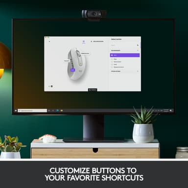 Logitech Signature M650 Large Wireless Mouse (hvit)