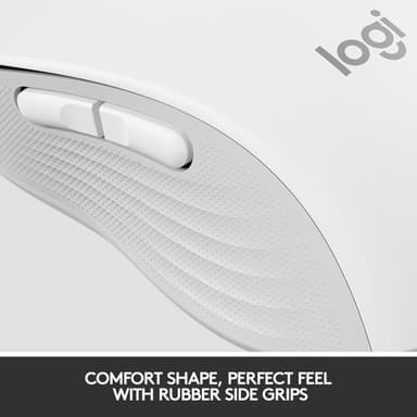 Logitech Signature M650 Large Wireless Mouse (hvit)