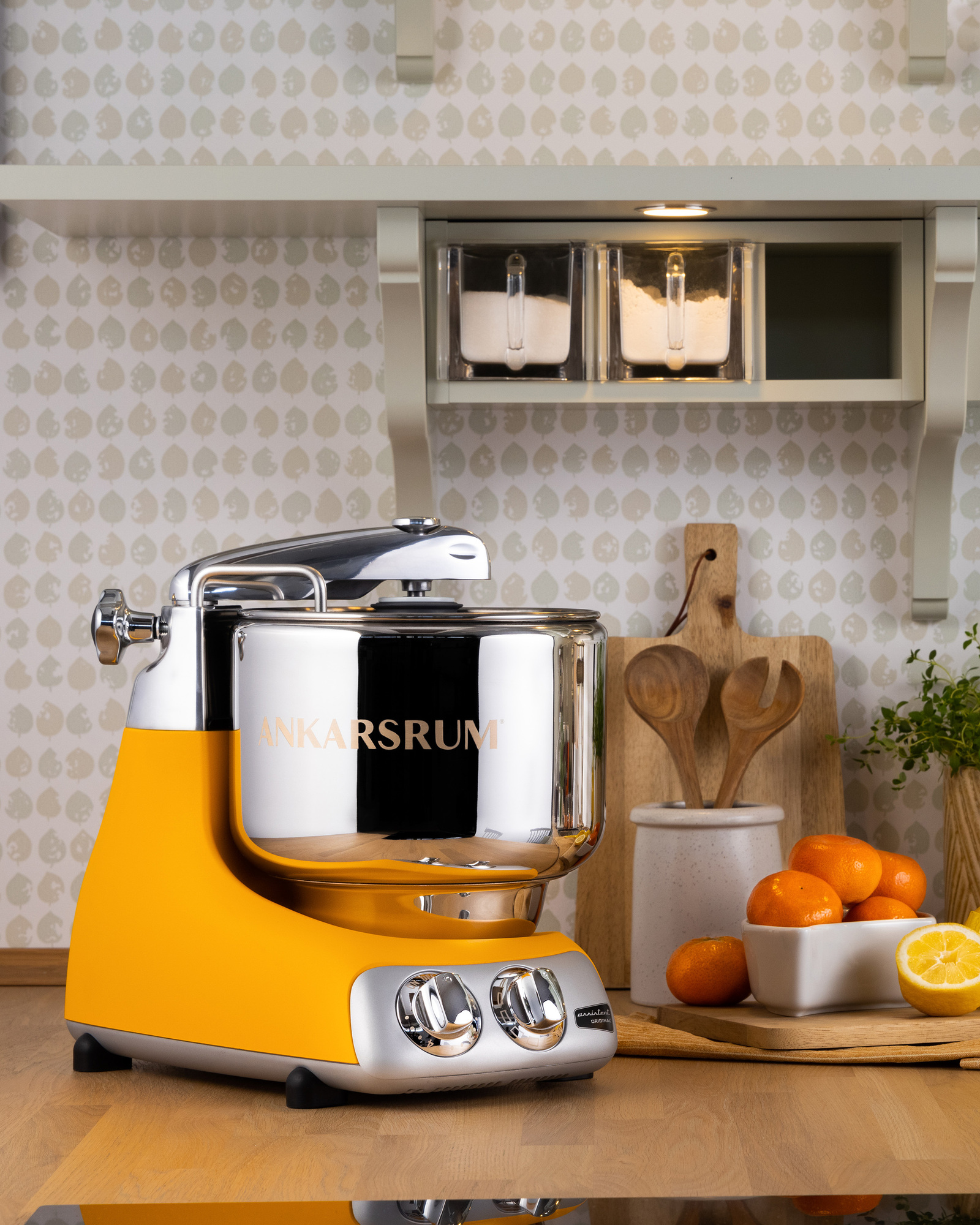 Ankarsrum SunBeam Yellow kjøkkenmaskin AKM6230SB