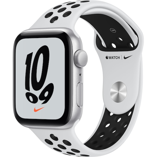 Apple Watch Nike SE 44mm GPS (sølv alu/platinagrå sportsreim)