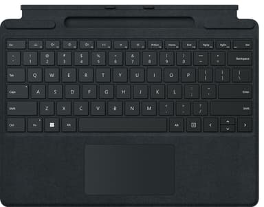 Microsoft Surface Pro 8/9 Type deksel (sort)