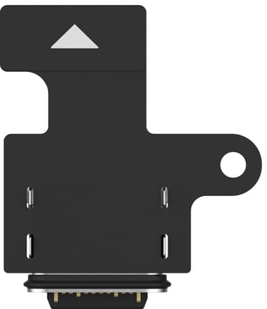 Fairphone 4 USB-C port (sort)