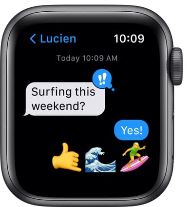 Apple Watch Nike SE 40mm GPS (grå alu/sort sportsreim)