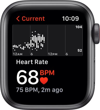 Apple Watch SE 40 mm - LTE (stellergrå alu/tornadogrå sportsreim)