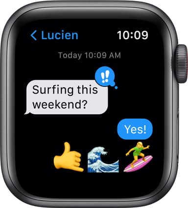 Apple Watch SE 40 mm - LTE (stellergrå alu/tornadogrå sportsreim)
