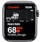 Apple Watch SE 44 mm GPS (stellargrå alu/midnatt sportsreim)
