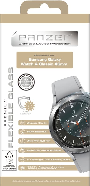 Panzer Samsung Galaxy Watch4 Classic 46 mm skjermbeskytter
