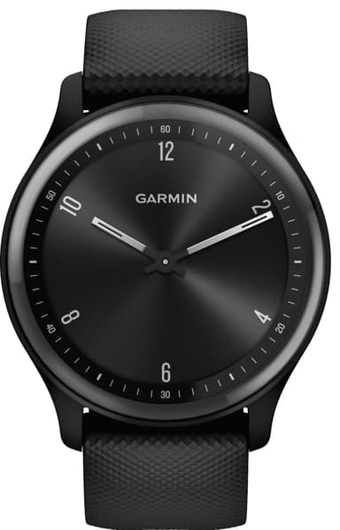 Garmin Vivomove Sport hybrid smartklokke (sort)