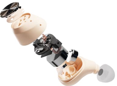 Sudio T2 helt trådløse in-ear hodetelefoner (sand)
