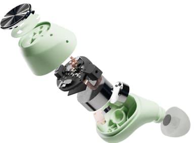 Sudio T2 helt trådløse in-ear hodetelefoner (jade)