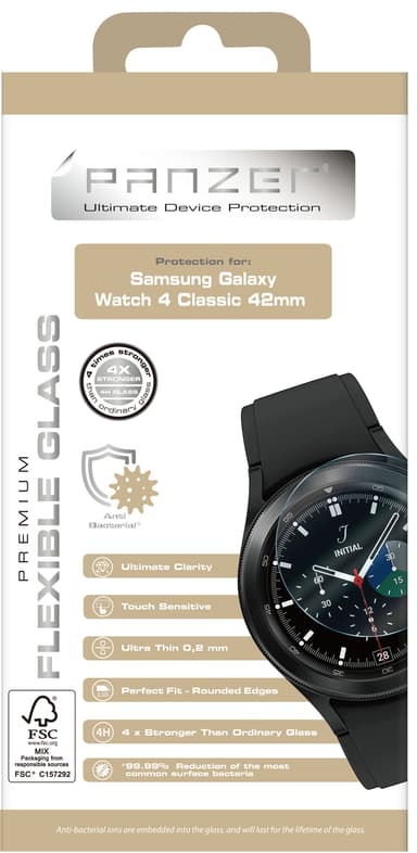 Panzer Samsung Galaxy Watch4 Classic 42 mm skjermbeskytter