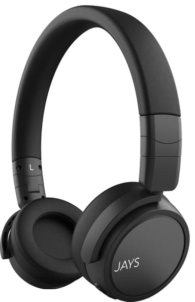 Jays x-Seven trådløse on-ear hodetelefoner (sort)