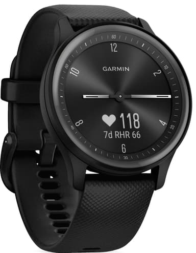 Garmin Vivomove Sport hybrid smartklokke (sort)