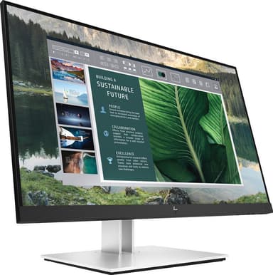 HP EliteDisplay E24u G4 23,8" skjerm (sort)
