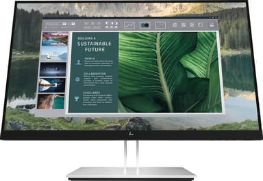 HP EliteDisplay E24u G4 23,8" skjerm (sort)