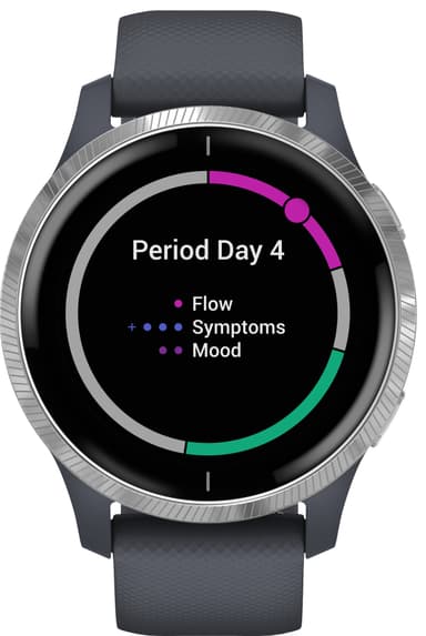 Garmin Venu GPS sportsklokke 43mm (granite blue)